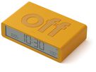 LEXON Réveil Flip Classic LR157J9 jaune, USB-C (3660491209398)