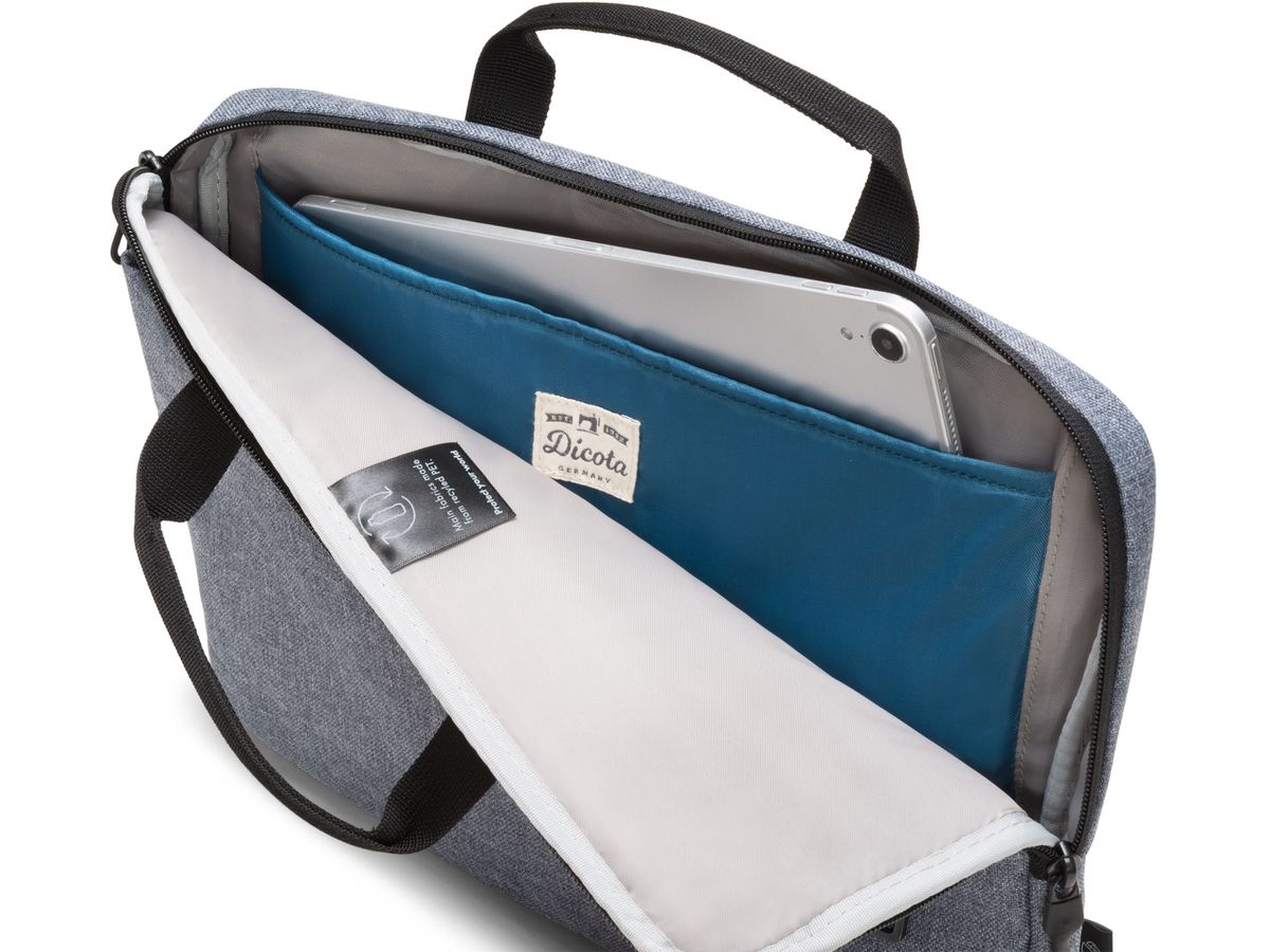 DICOTA Eco Slim Case MOTION Blue Den. D31872-RPET for Universal 14 - 15.6 inch (7640186418171)