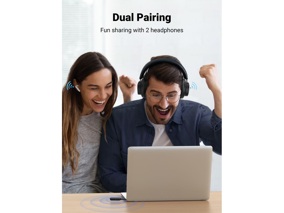 UGREEN Transmitter&Receiver 80893 Bluetooth (BB) (6957303888931)