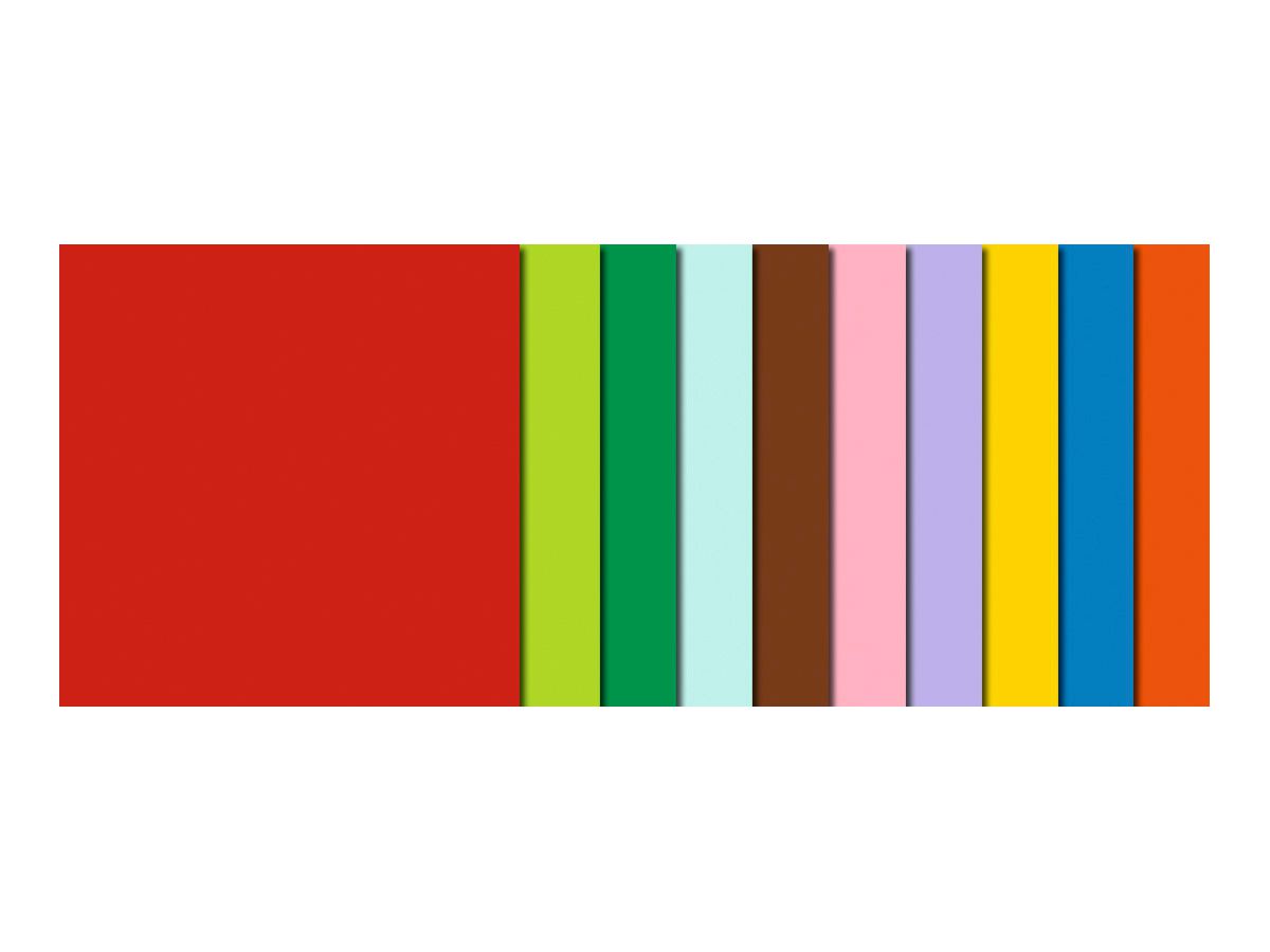 URSUS Faltblätter Origami 15×15cm 2835599 10 Farben ass. 100 Blatt (4008525172901)