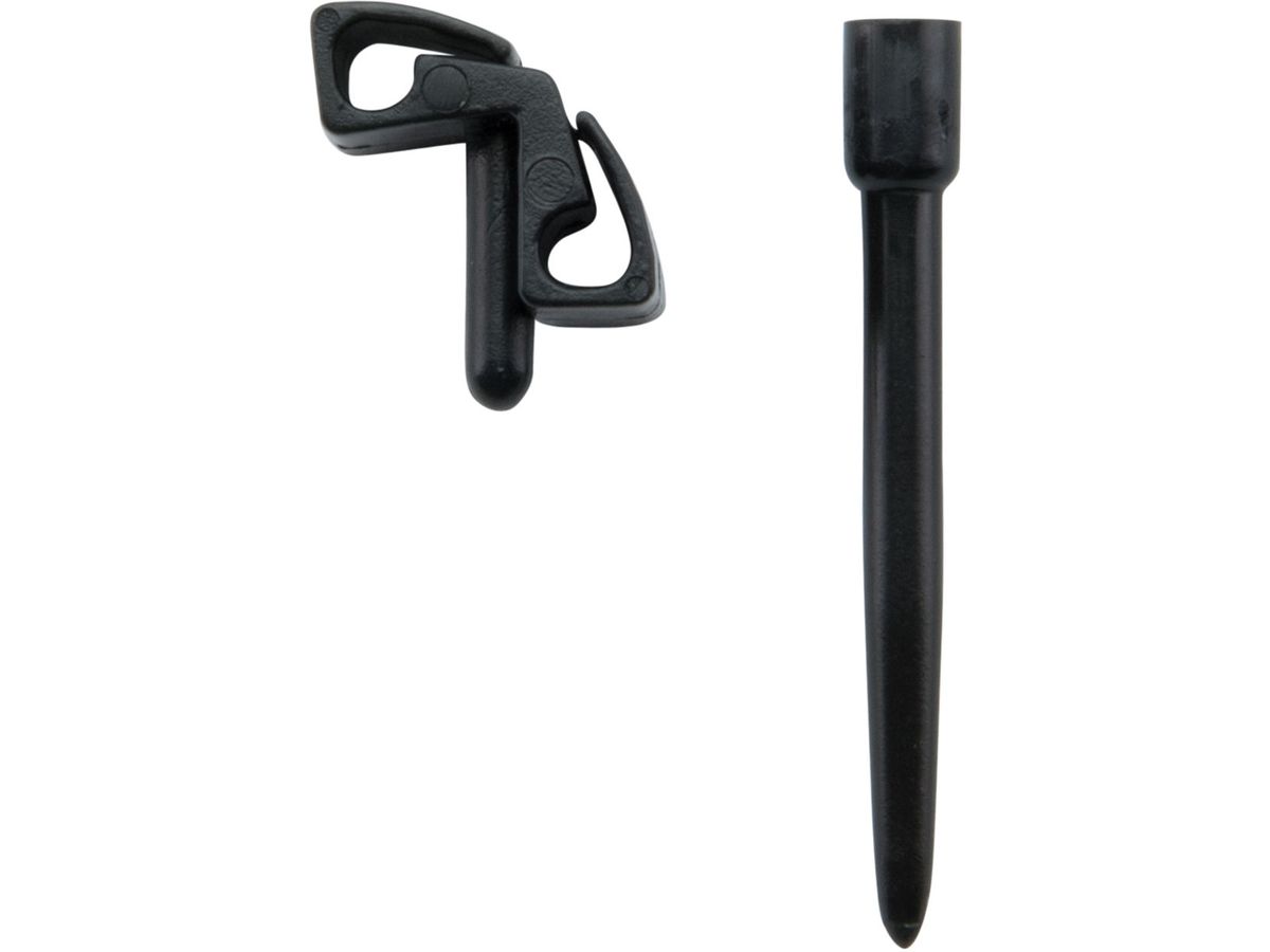 SECURIT Porter p. TAG SPIKE TAG-HLD-BL noir 20 pcs (8718226499837)