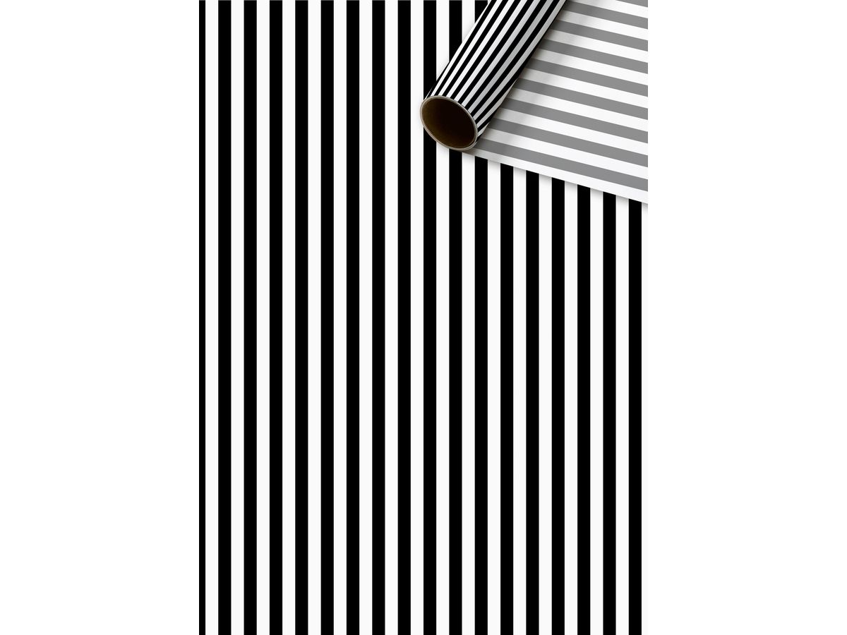 STEWO Carta velina Globus-Rayée 2529916670 nero 50x500cm (7630050883921)