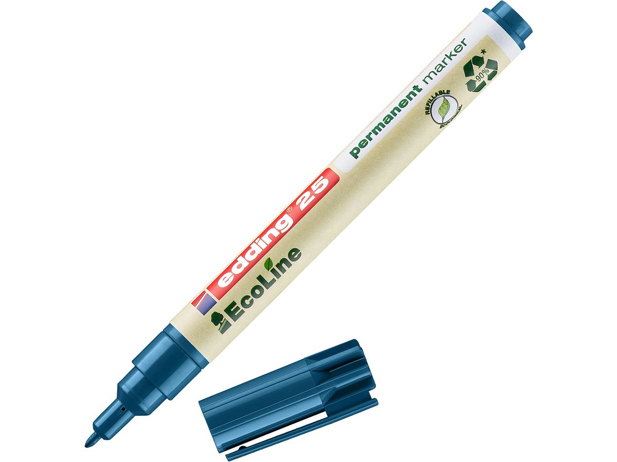 EDDING Permanent Marker 25 EcoLine 25-3 blau (4004764971626)