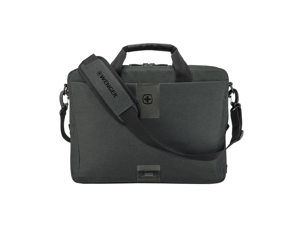 WENGER MX ECO Brief 16 Inch 612263 Laptop Briefcase Charcoal (7613329169612)