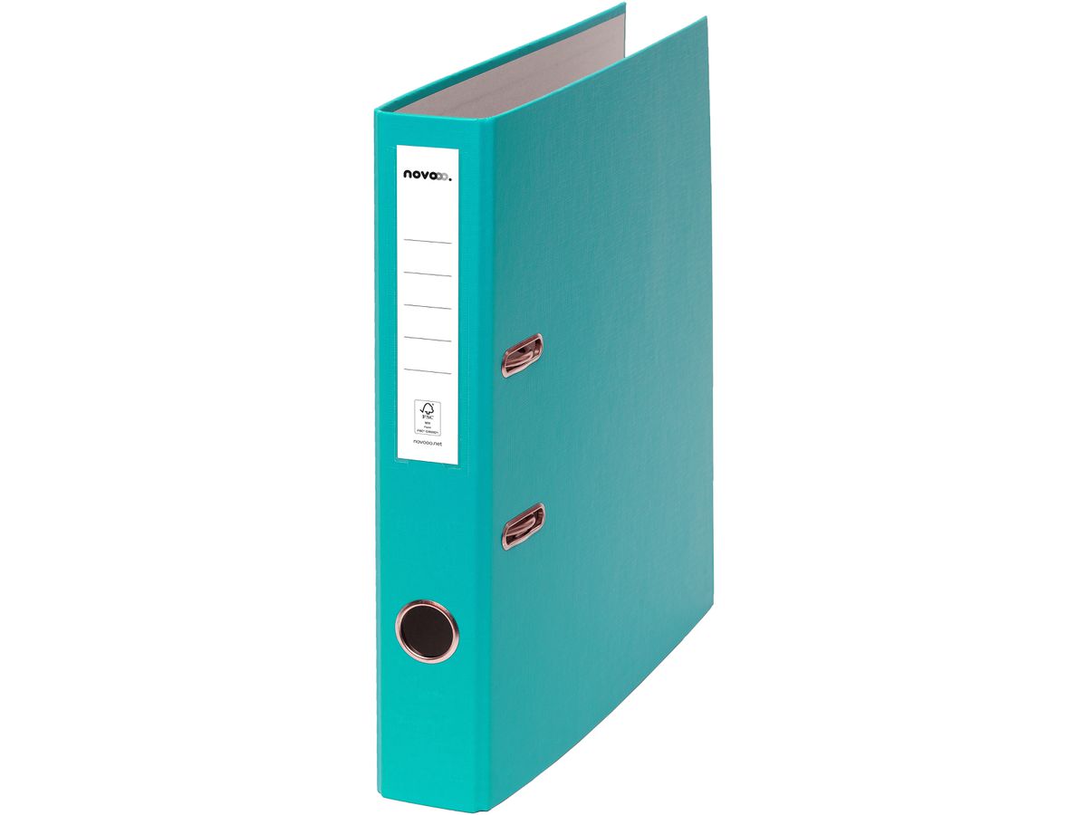 NOVOOO Pro Ordner 4cm 10349408NO2U türkis A4 (9010729080307)
