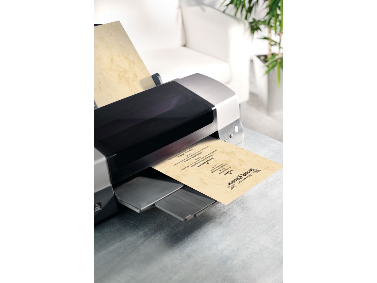 SIGEL Papier Design A4 DP372 90g, marbre 100 flls. (4004360923043)