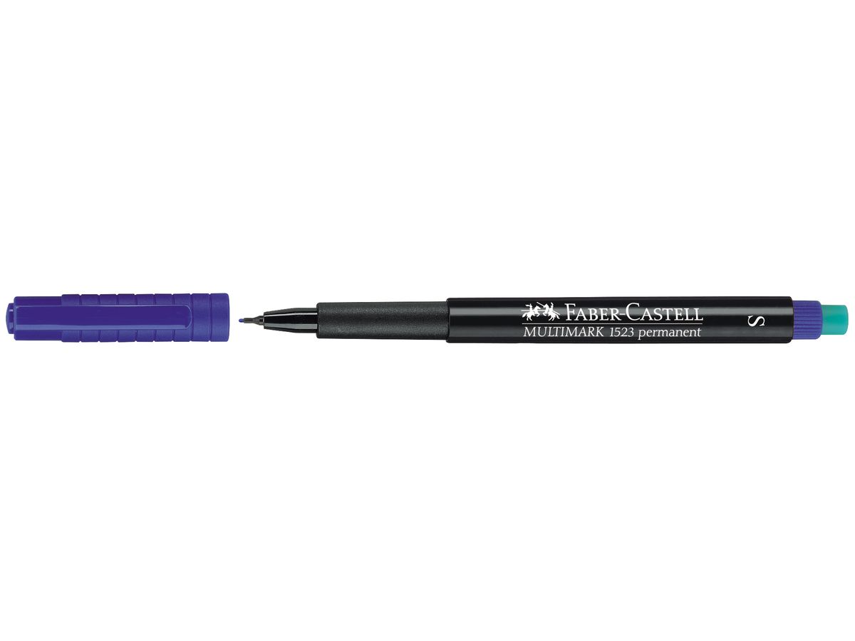 FABER-CASTELL OHP MULTIMARK S 152351 blau perm. (4005401523512)