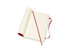 MOLESKINE Taccuino L/A5 854658 in bianco,Soft Cover,scarlet (8055002854658)