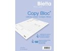 BIELLA Bul.livr. COPY-BLOC D/F/I/E A6 51262500U autocopiante 50x2 feuilles (7611365272617)