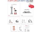 ALPHA EDITION Bildkalender 2026 160927 Cats Life & Dogs Life 30x30cm (4069095009271)