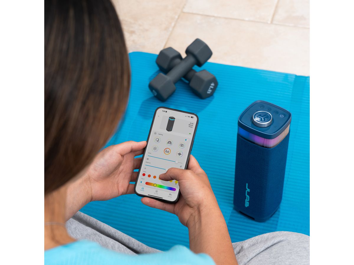 JLAB JBuds Partyportable Speaker IEUSBJBUDSRNVY62 Wireless, Navy (0810119074232)