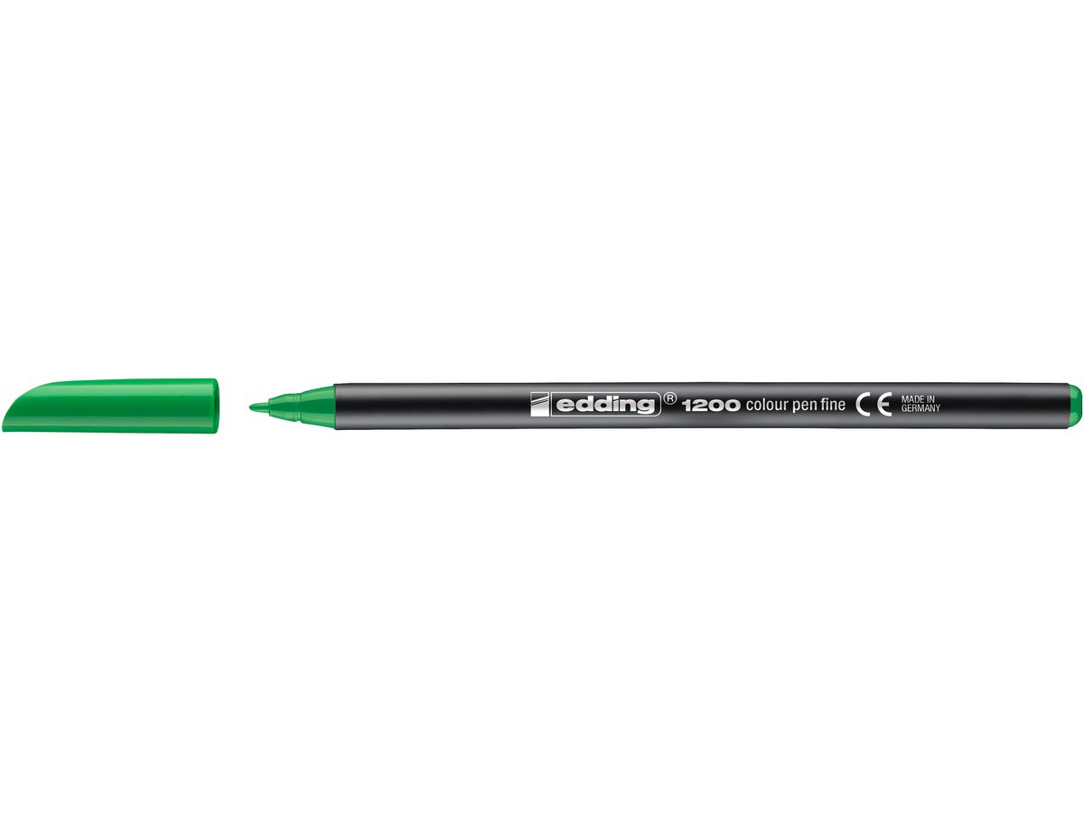 EDDING Penne fibra 1200 1 mm 1200-064 neon verde (4004764828340)