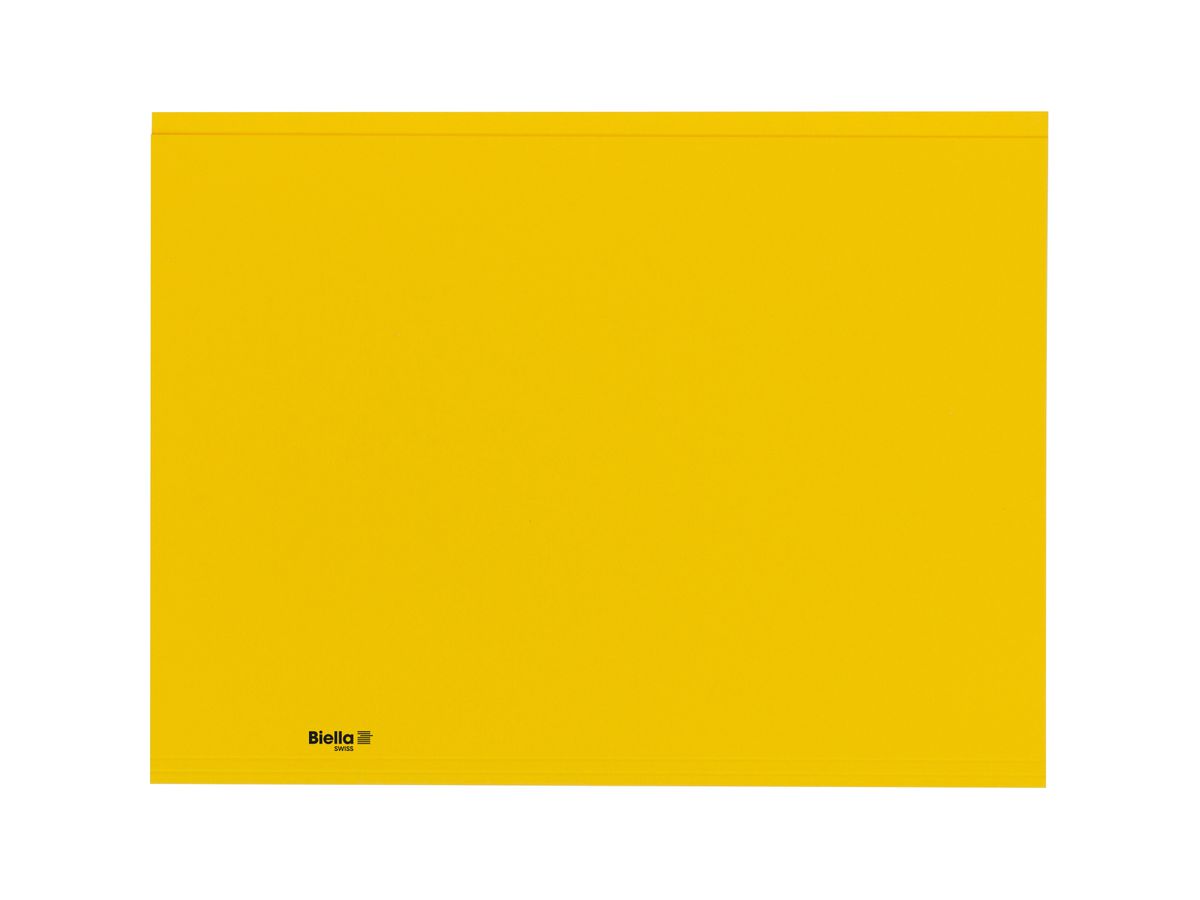 BIELLA Doss. vert. Recycolor 25342720U 32x23,3/24,3cm, jaune 100 pc. (7611365457625)