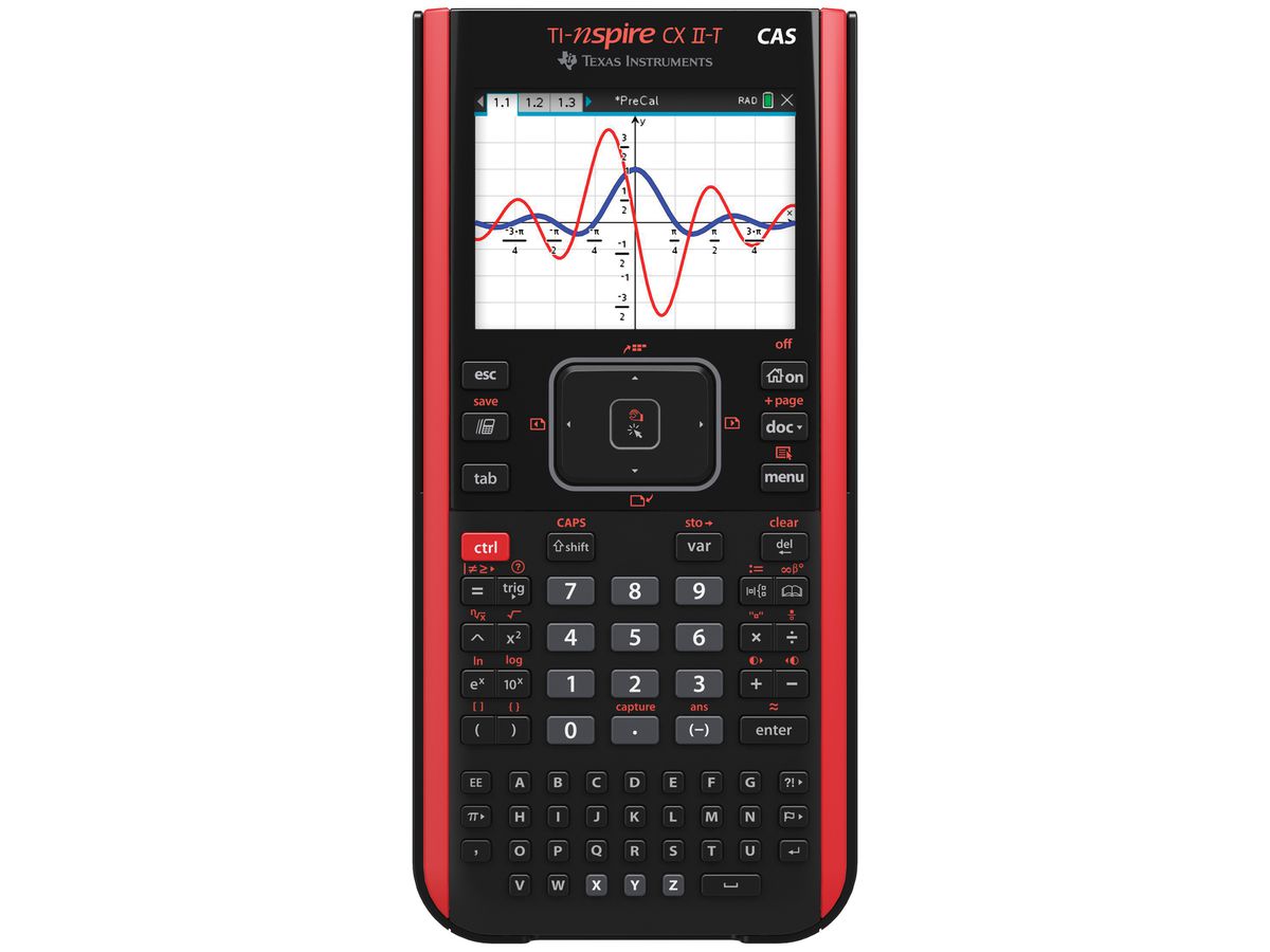 TEXAS INSTRUMENTS Calculatrice TI-Nspire CXII-T CAS D/F/I/E (3243480106931)