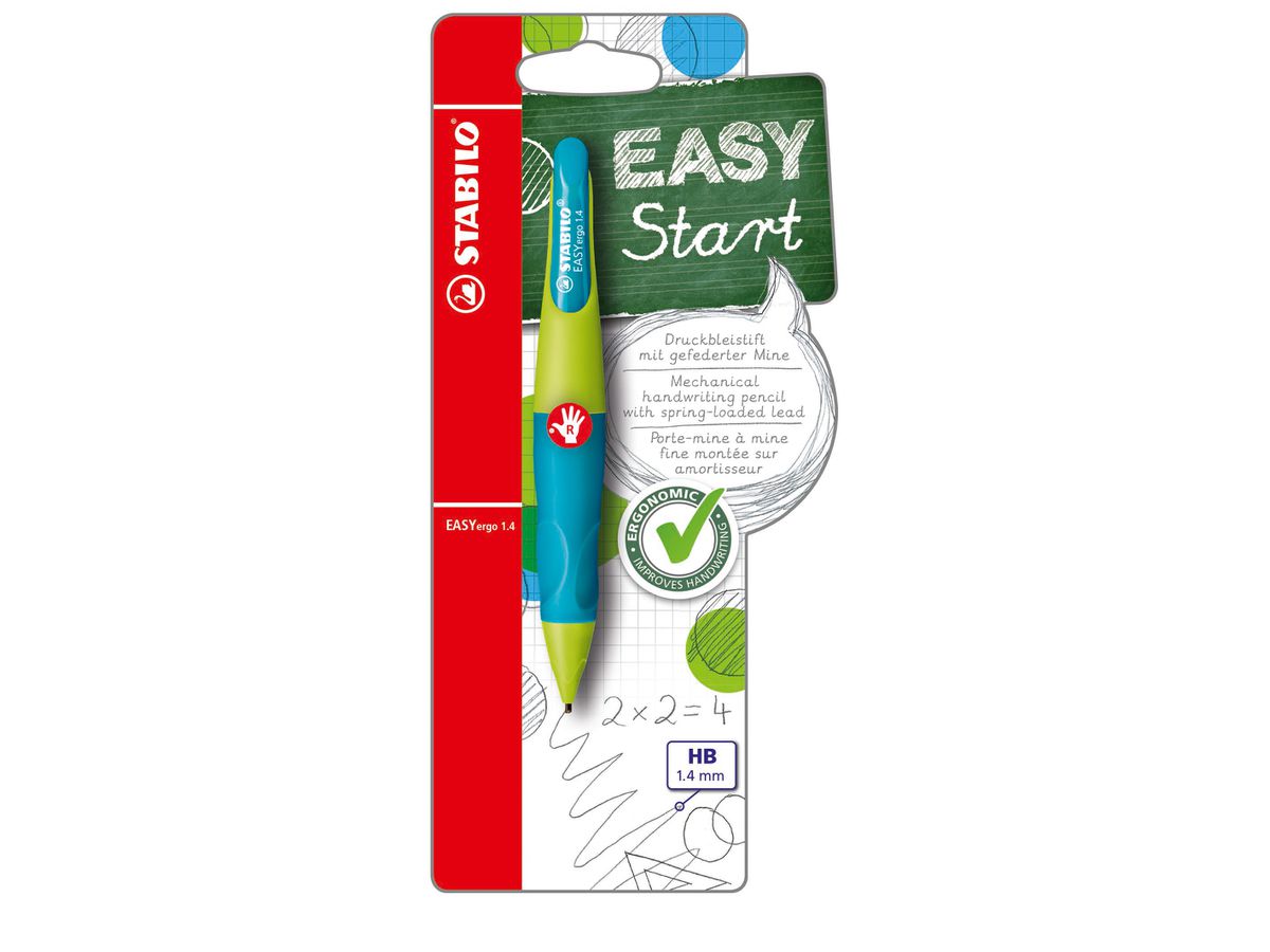 STABILO EASYergo Start R 1.4mm B-46902-5 giallo/hellblu (4006381469029)