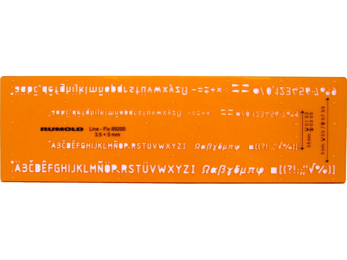 RUMOLD Fineliner modèle 89200 3,5 und 5 mm (4012108034708)