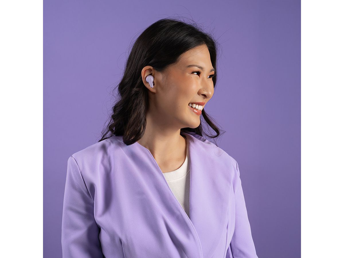 JLAB Go Pods ANC Earbuds Lilac IEUEBGOPODSRLLC124 True Wireless, Lilac (0810119073020)
