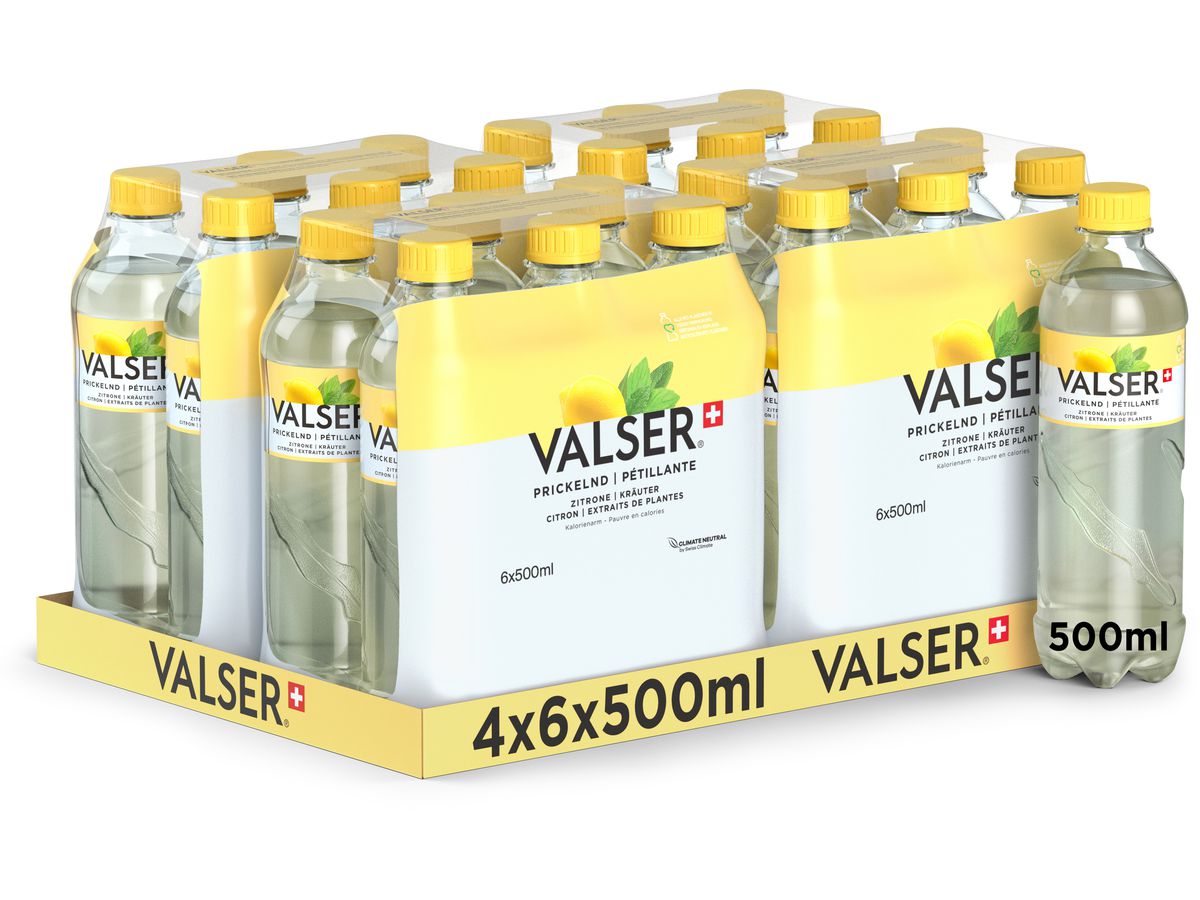 VALSER Limone e erbe Viva 682891 50 cl, 24 pz. (7610335002063)