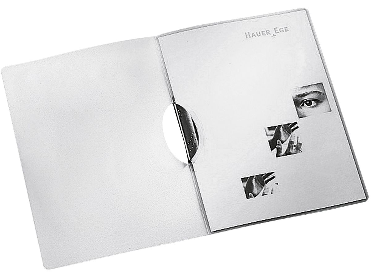 LEITZ Color Clip schwarz A4 41750095 transparent (4002432341306)