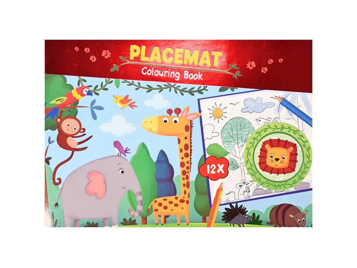 ROOST Set de table colorier 30x42cm SC830 2 pièces assortis (8711851830006)