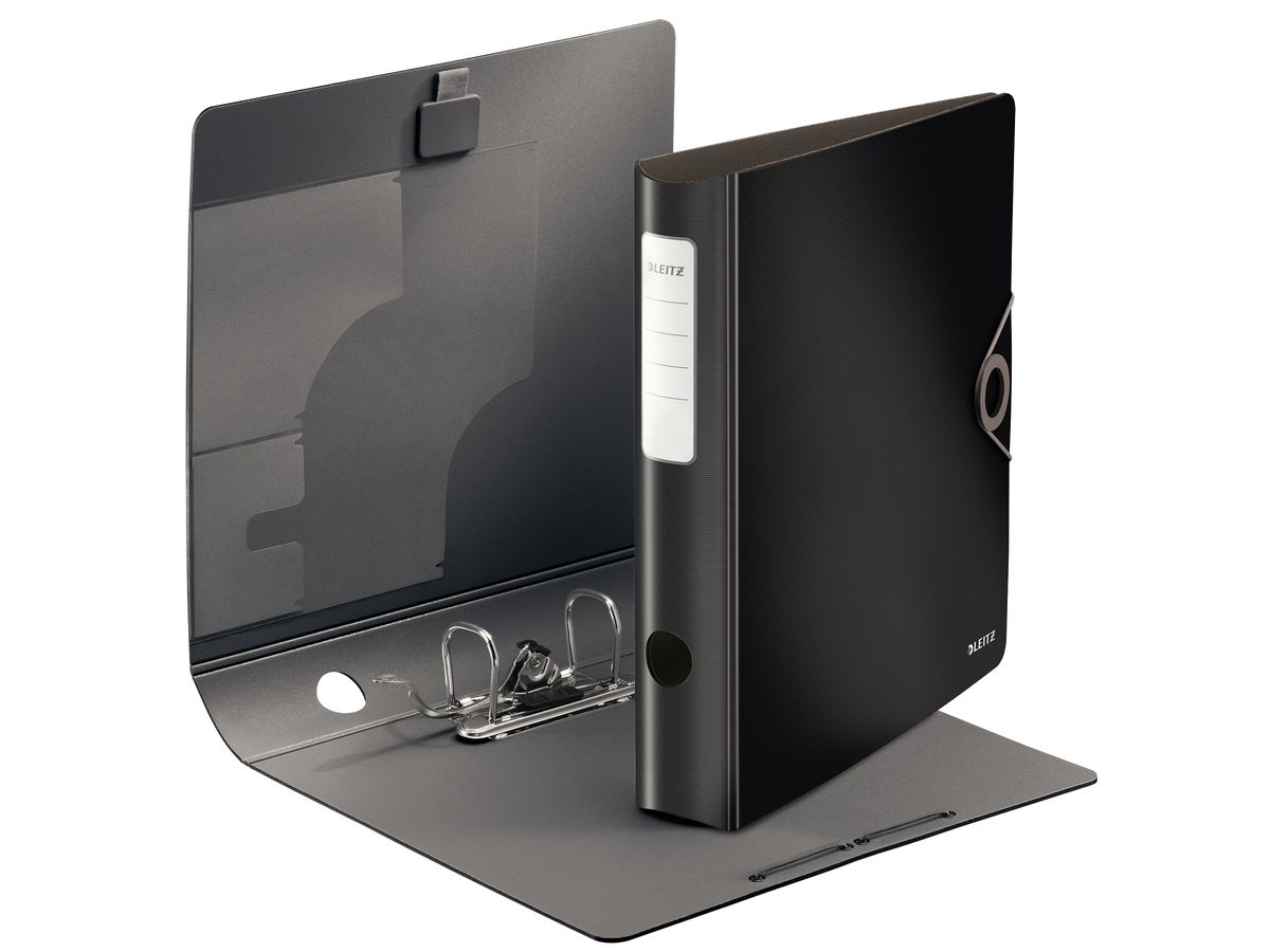 LEITZ Raccoglitore Solid 6.5cm 10481095 nero A4 (4002432114641)