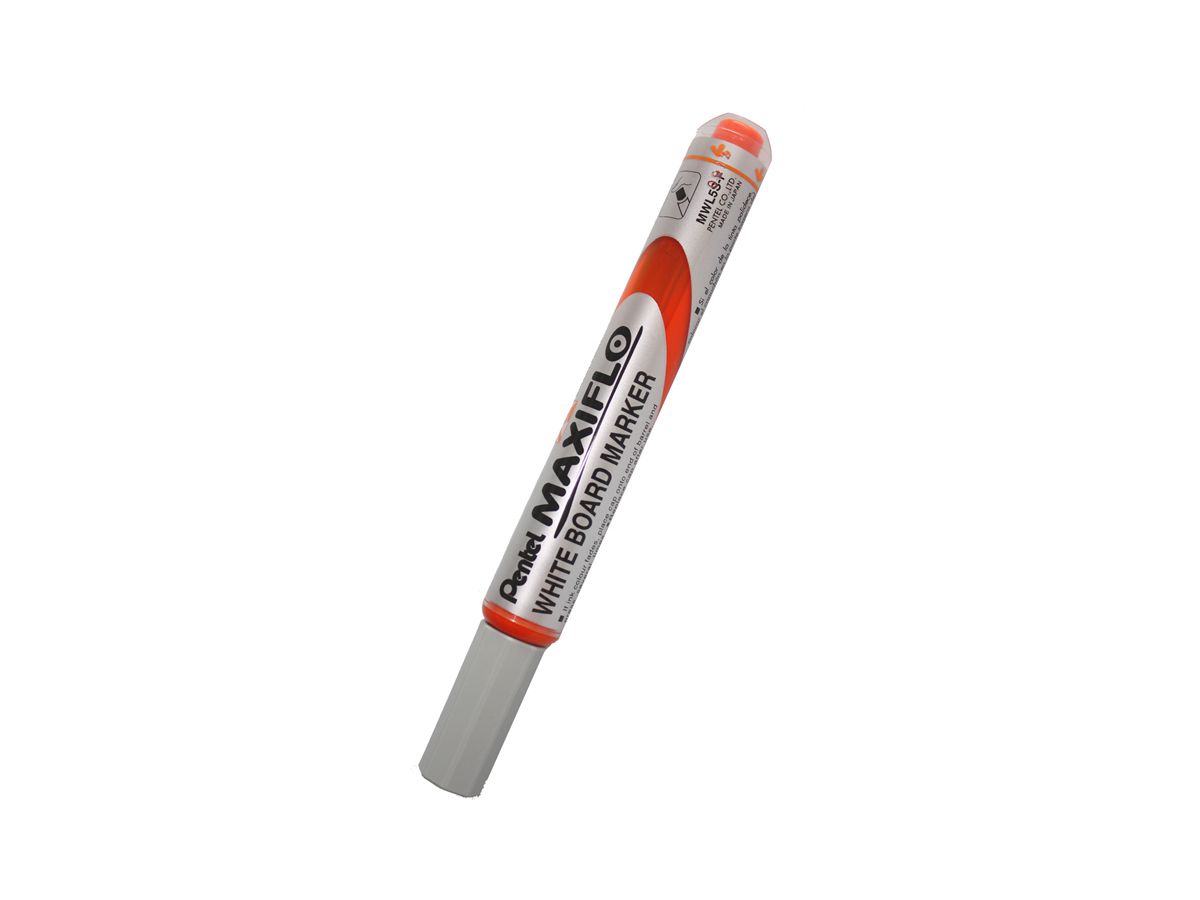 PENTEL Whiteboard Marker MAXIFLO 4mm MWL5S-F orange (3474377910762)