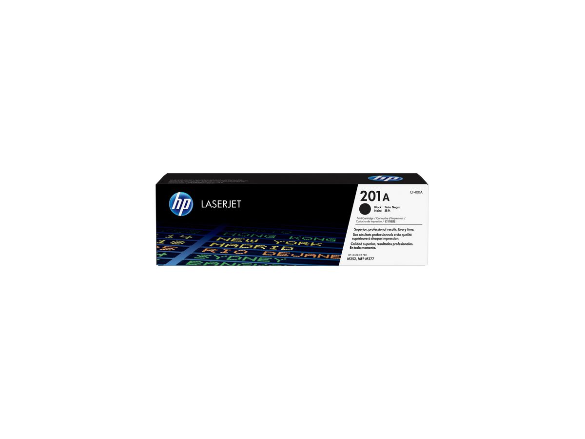 HP Toner-Modul 201A schwarz CF400A CLJ Pro M252/MFP277 1420 S. (0888793237946)