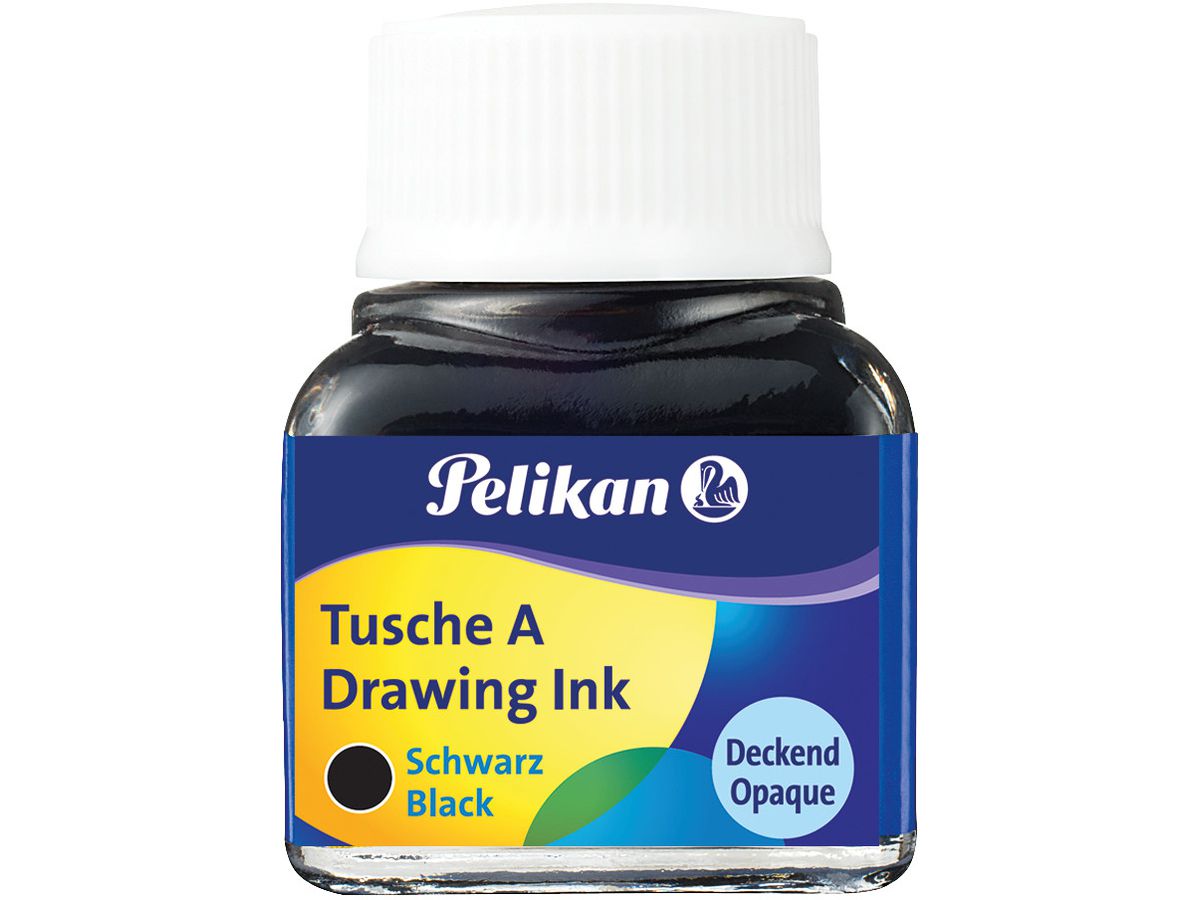 PELIKAN Encre de chine 10ml 201665 noir (4012700201669)