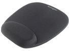 KENSINGTON Schaumstoff-Mousepad 62384 with wirst rest blk (0636638006284)