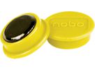 NOBO Magnet rund 13mm 1915288 gelb 10 Stück (5028252611107)