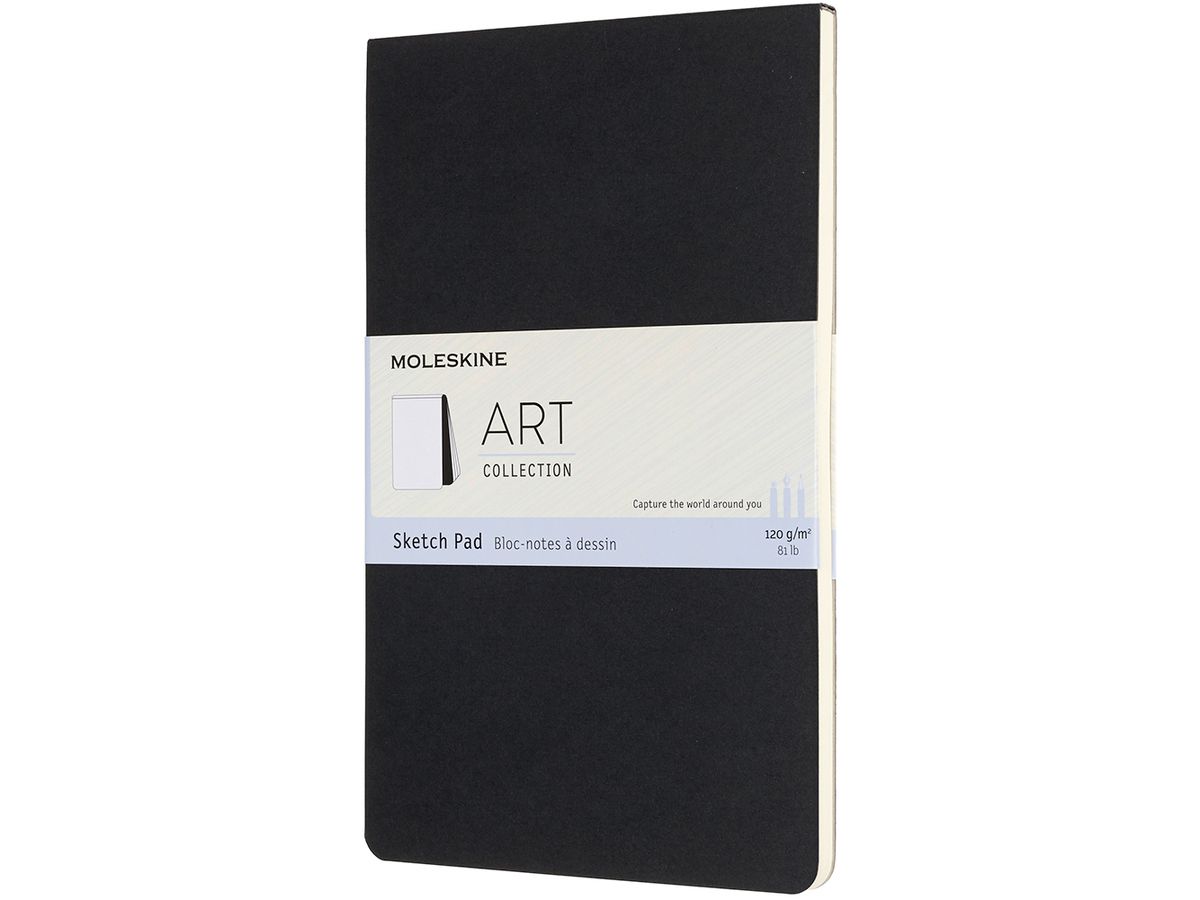 MOLESKINE Bloc d'ésquisse SC L/A5 626826 noir, 48 pages (8058647626826)