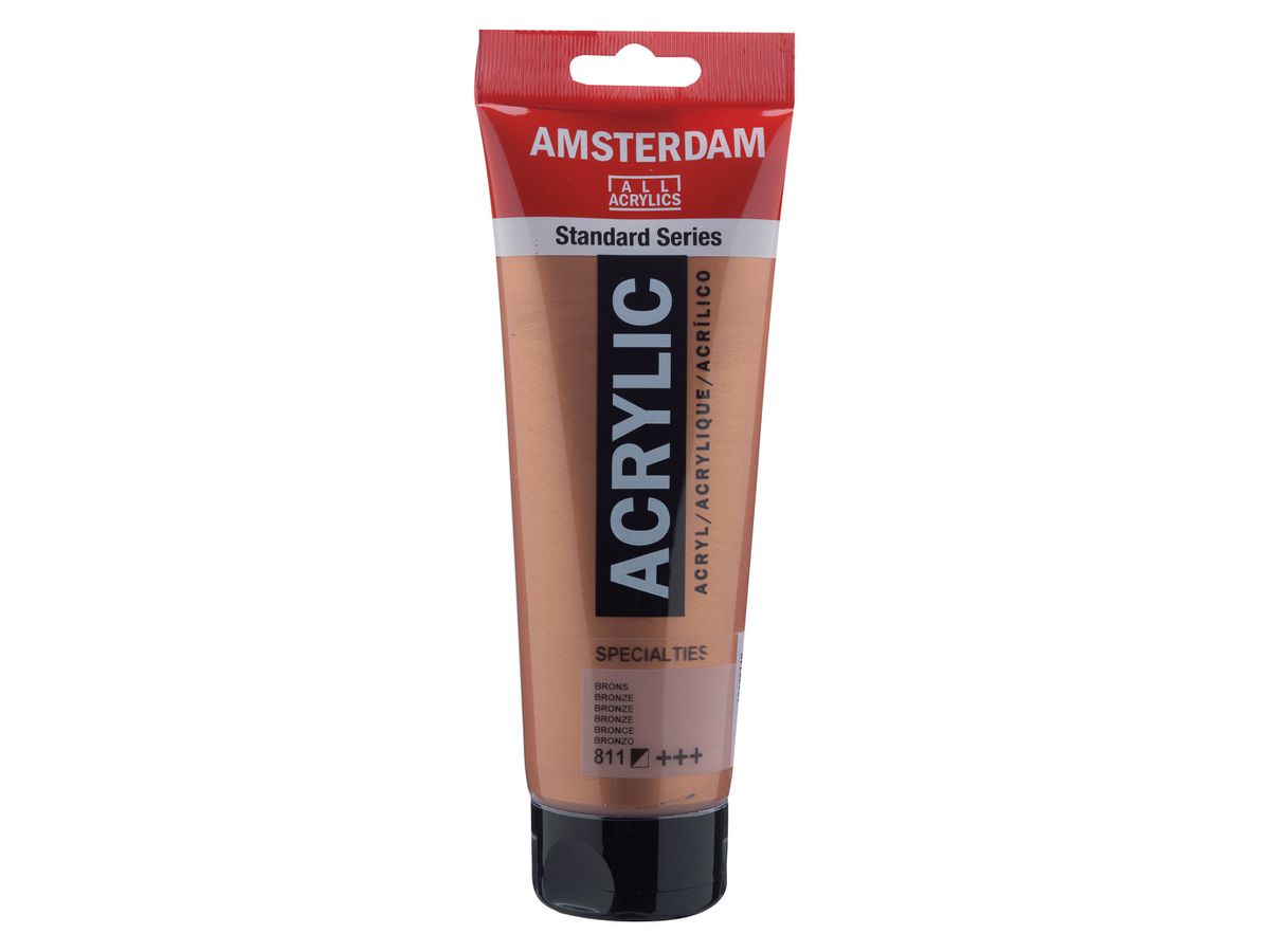 AMSTERDAM Peinture acrylique 250ml 17128110 bronze 811 (8712079395117)