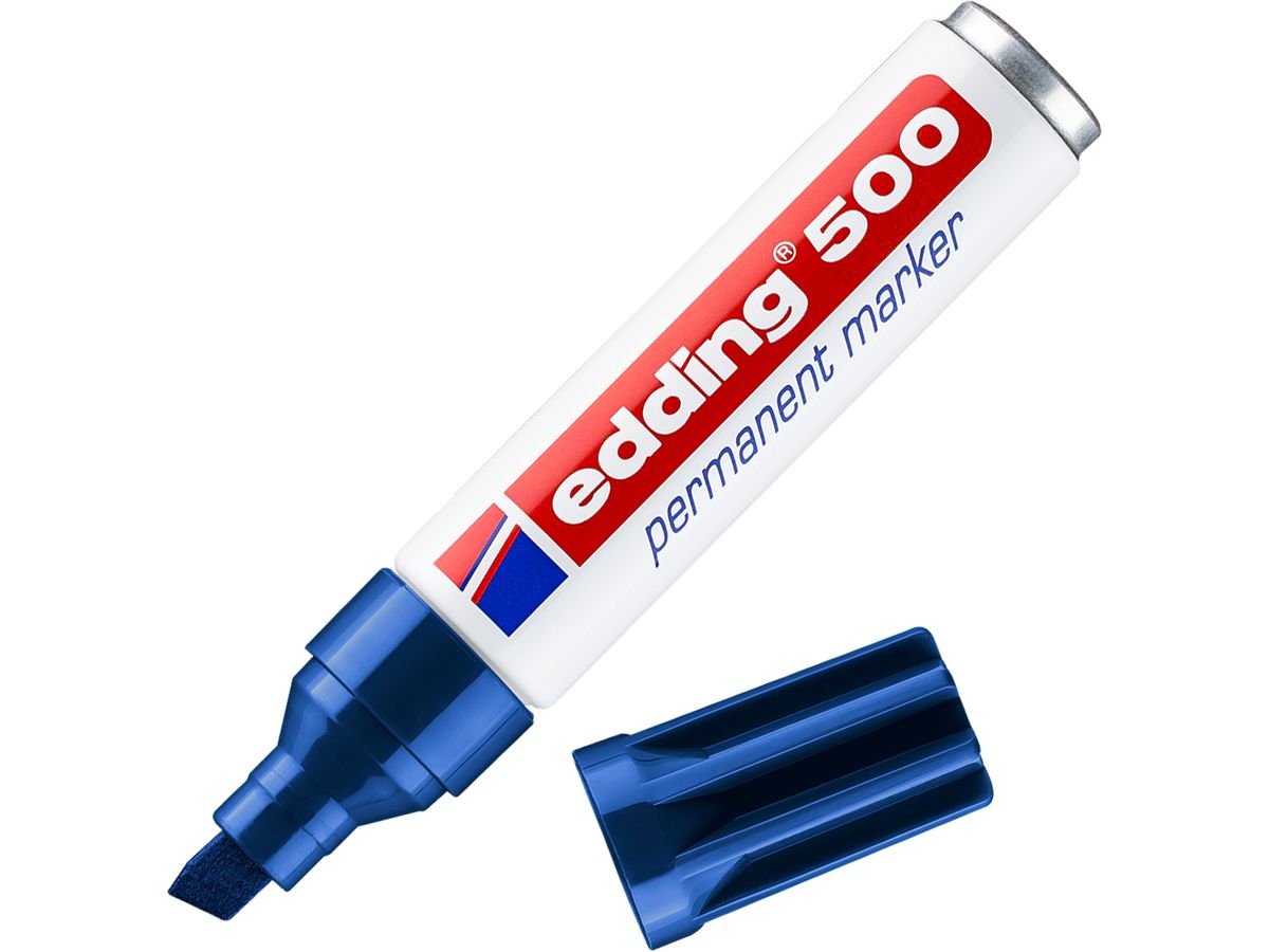 EDDING Permanent Marker 500 2-7mm 500-3 blu (4004764329649)
