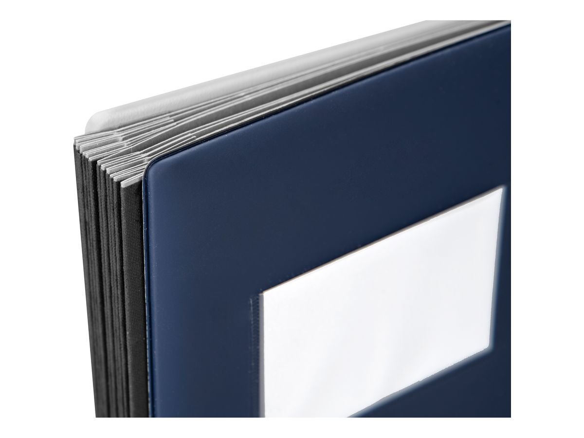 BIELLA Cartella a scomparti Pronto A4 32041207U blu scuro 12 scomparti (7611365287024)