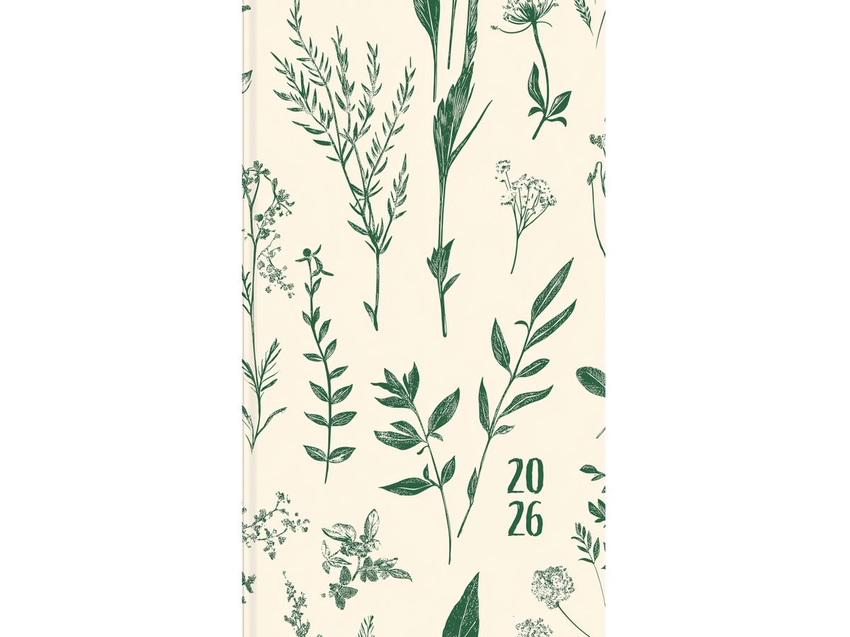 SIMPLEX Agenda Ladytimer 2026 40530.26 1S/2P Floral ML 8.7x15.3cm (7611468041073)