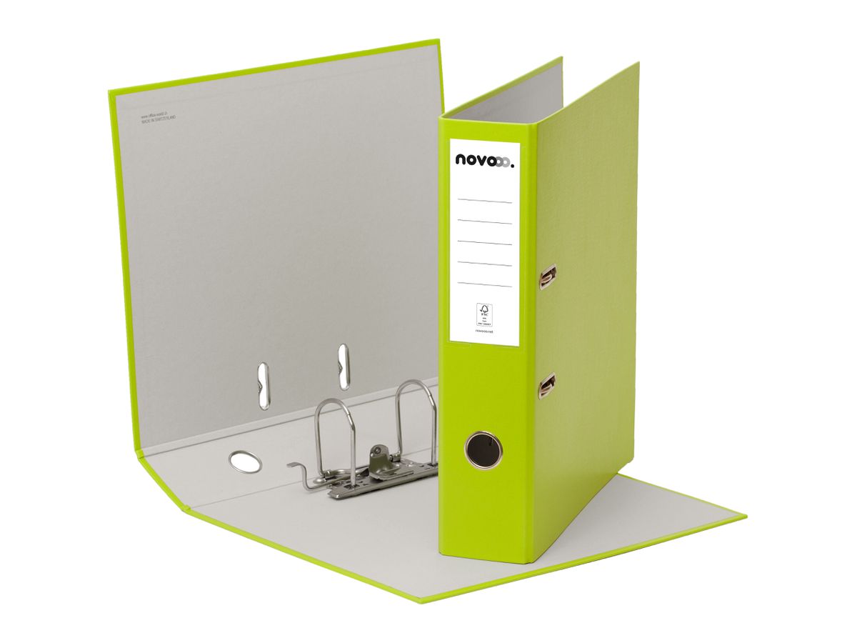 NOVOOO Pro Raccoglitore 7cm 10349731NO1U verde chiaro A4 10 pezzi (9010729081175)