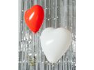I AM CREATIVE Ballons Herz 27cm 1000-1074 weiss 6 Stück (7611983247004)