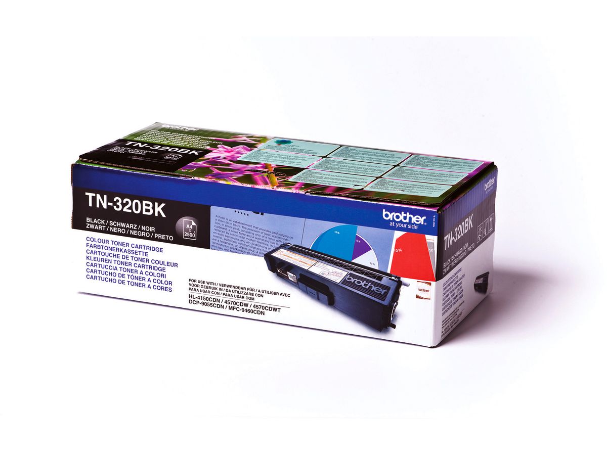 BROTHER Toner nero TN-320BK HL-4150CDN 2500 pagine (4977766679343)