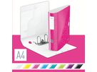 LEITZ Classeur WOW Active 180° 8.2cm 11060023 pink A4 (4002432105250)