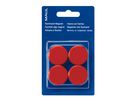 MAUL Aimant 30mm 2.13 rouge 4 pcs. (4002390027243)