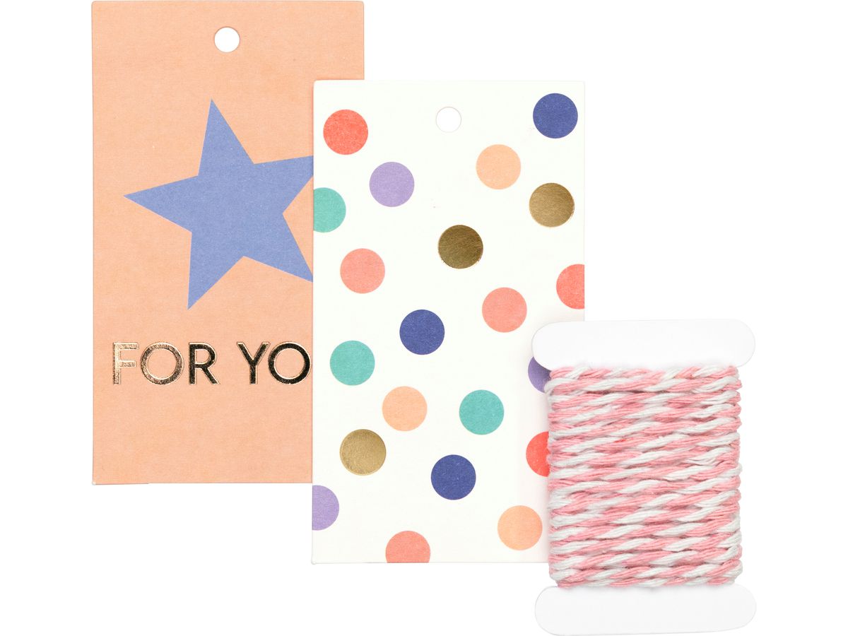 STEWO Étiquette cadeau Giada 2581526193 rose (7630050881941)