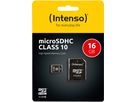 INTENSO Micro SDHC Card 16GB 3413470 Class 10 (4034303016136)