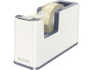 LEITZ Klebebandabroller WOW 19mmx33m 53641001 weiss/grau (4002432113705)
