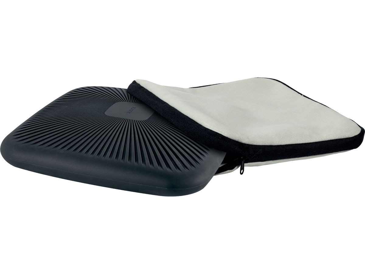 LEITZ Sitzkissen Ergo Active 6540-00-85 hellgrau mit Stoffbezug (4002432134724)