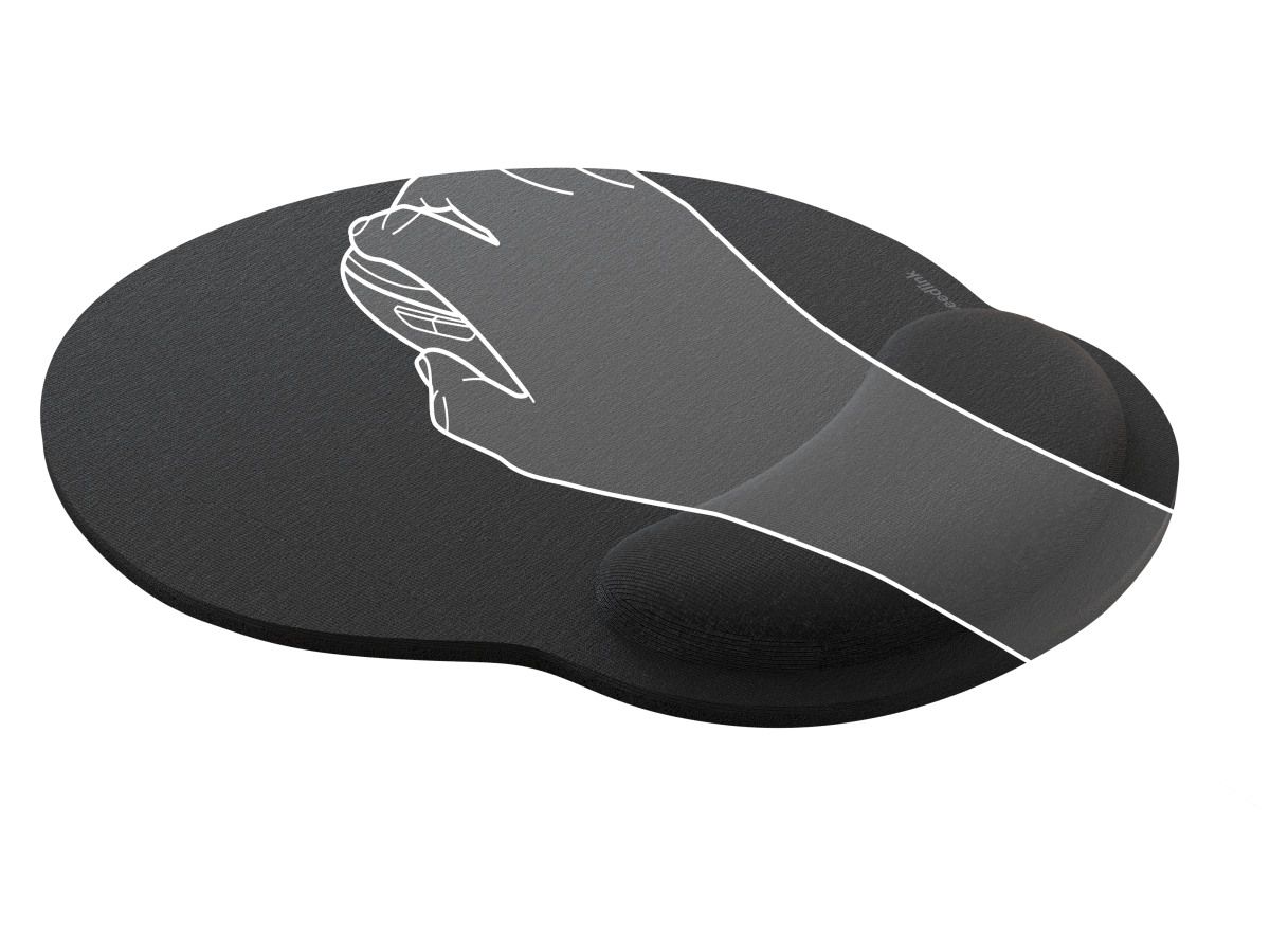 SPEEDLINK VELLU Memory Foam Mousepad SL-620805-BK Black (4027301858013)