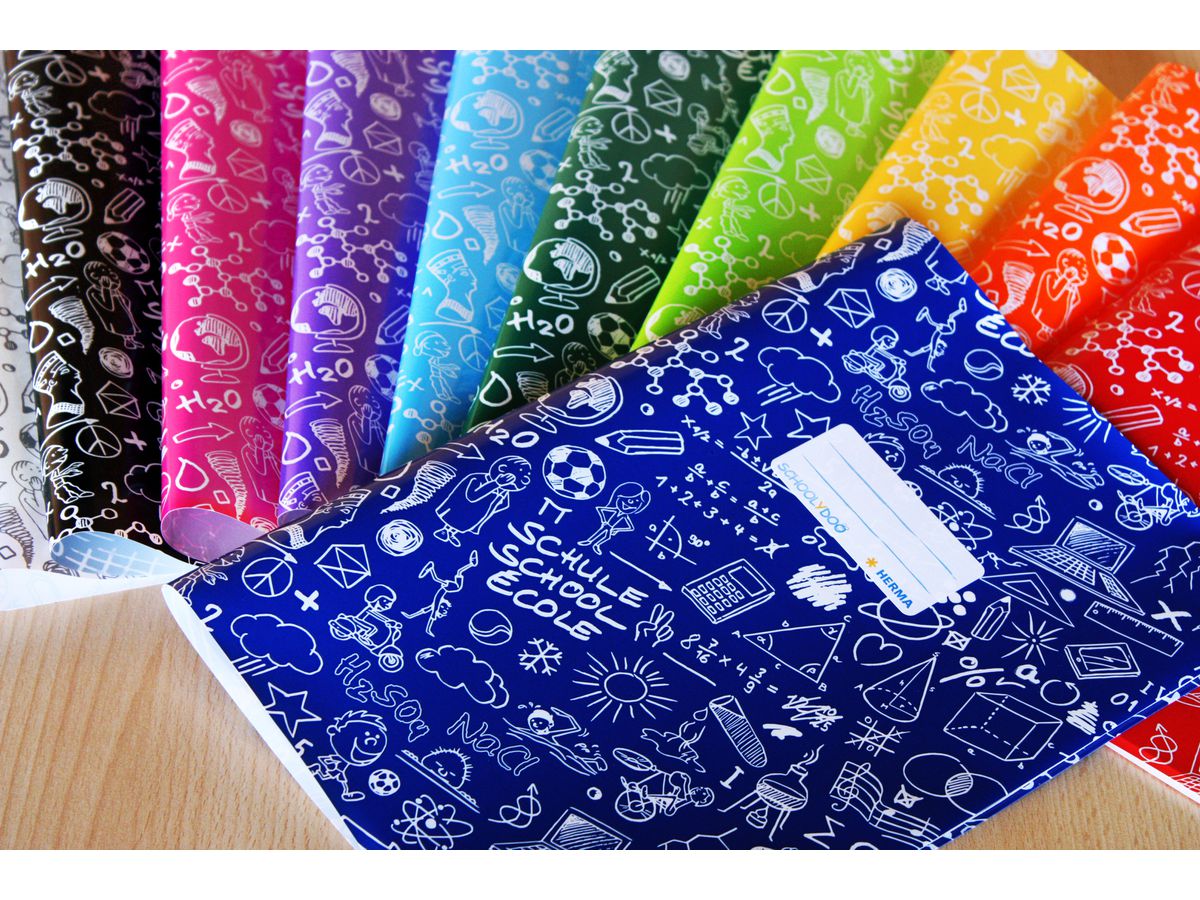 HERMA Buste per quaderni A4 19404 blu (4008705194044)