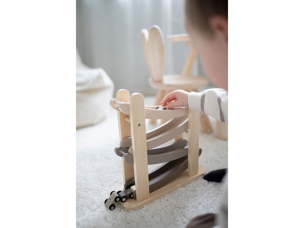 JABADABADO Circuit de voitures 29x10x24cm W7246 4 voitures, Nature Line (7332599072469)