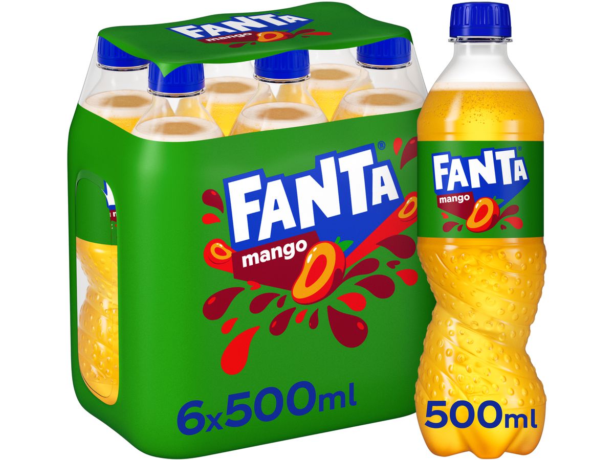 FANTA Mango, Pet 129400000663 50 cl, 6 pz. (5449000086259)