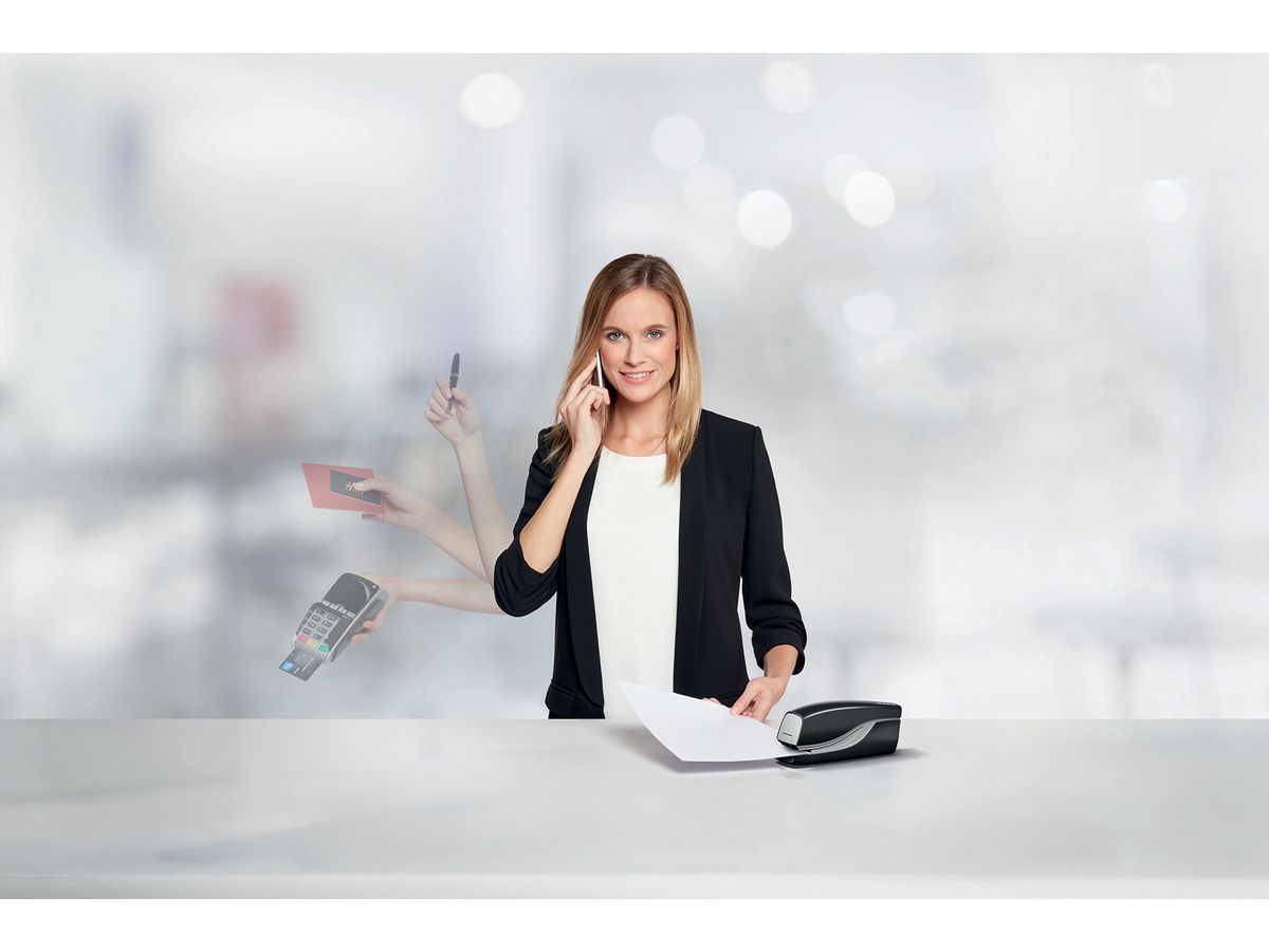 LEITZ Elektrohefter NeXXt 5532 55320095 schwarz 10 Blatt (4002432399727)