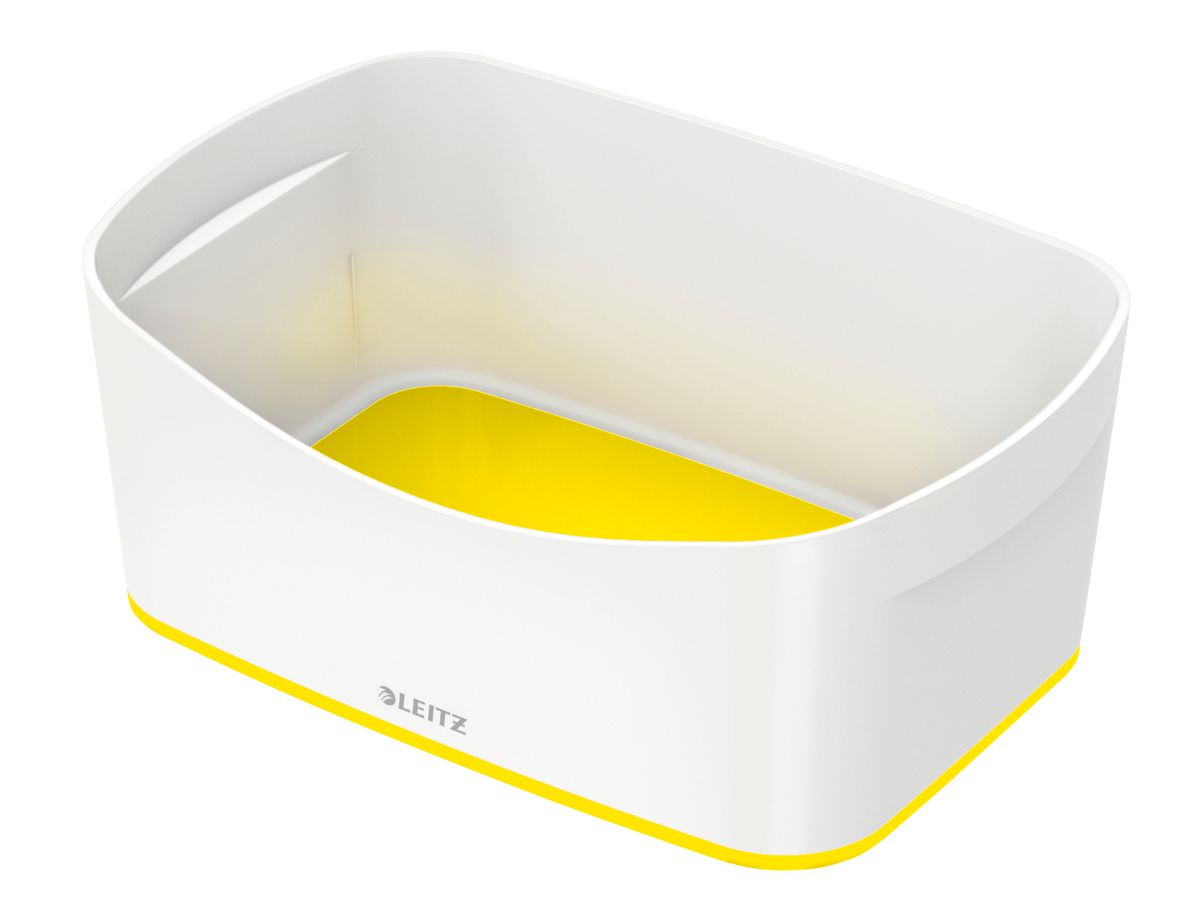 LEITZ MyBox vaschette da scrivania 5257-10-16 bianco/giallo (4002432121793)